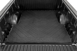 Rough Country Suspension Systems - Rough Country Rubber Truck Bed Mat Black for 22-25 Toyota Tundra 5.7' RCM689 - Image 2