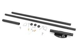 Rough Country Suspension Systems - Rough Country Bed Rail Mount Flag Pole Holder w/Pole Black 117503 - Image 1