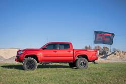 Rough Country Suspension Systems - Rough Country Bed Rail Mount Flag Pole Holder w/Pole Black 117503 - Image 6