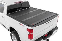 Rough Country Suspension Systems - Rough Country Lo-Pro Hard Folding Tonneau Cover Silverado/Sierra 5.8' 47120580B - Image 1