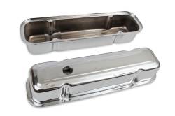 Mr Gasket - Mr Gasket 9805 Valve Cover Chrome Plated Baffled Pair for Pontiac - Image 4