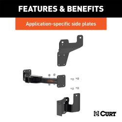 CURT - CURT 13903 Class-3 Multi-Fit Receiver Hitch for 06-18 F150 - Image 5