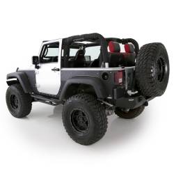 Smittybilt - Smittybilt 5666101 Repl MOLLE Roll Bar Cover Kit for 07-18 Jeep Wrangler JK 2dr - Image 3