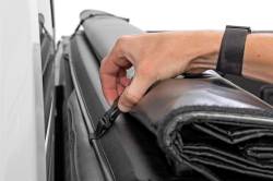 Rough Country Suspension Systems - Rough Country 42120580 Soft Roll-up Vinyl Tonneau Cover Silverado/Sierra 5.8' - Image 6