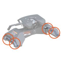 CURT - Replacement 5th Wheel Puck System Handles for Ford for 16017 16020 - Image 2