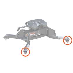 CURT - Replacement 5th Wheel Puck System Anchors for Ram Large for 16021 16022 - Image 2