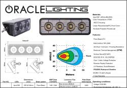 Oracle Lighting - Oracle 2916-001 5" 24W Angled LED Scene Light - Image 2