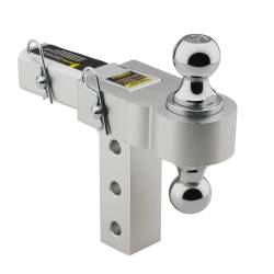 Smittybilt - Smittybilt 2925 Trailer Hitch Ball Mount 2" Receiver 2" 1-7/8" Ball 6" Adjust. - Image 2