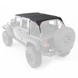 Smittybilt - Smittybilt 94635 Extended Top Black Diamond for 10-18 Jeep Wrangler JK - Image 2