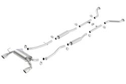 Borla - Borla 140045 True Dual Cat-Back System for 350Z - Image 1