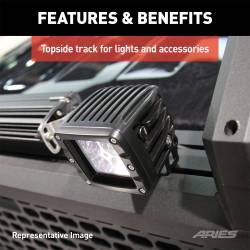 ARIES - ARIES 1110206 AdvantEDGE Headache Rack for 07-19 Toyota Tundra - Image 6