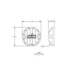 B&M - B&M 70500 Cast Aluminum Differential Cover - Image 4