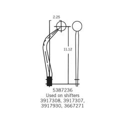 Hurst - Hurst 5387236 Competition Plus Replacement Stick Flat Chrome - Image 6