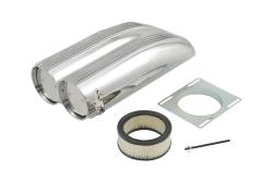 Mr Gasket - Mr Gasket 8008MRG Shotgun Style Double Barrel Scoop - Image 1