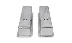 Mr Gasket - Mr Gasket 9801 Valve Cover Chrome Plated Tall Pair for Buick/Checker/Chevy - Image 2