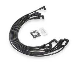 ACCEL - ACCEL 5048K Custom Super Stock 500 Ohms/Ft Sprial Spark Plug Wire Set 8mm Black - Image 3