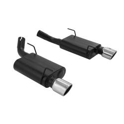 Flowmaster - Flowmaster 817460 American Thunder Axle-Back Stainless Exhaust 05-10 Mustang - Image 2