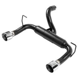 Flowmaster - Flowmaster 817840 Outlaw Axle-Back Exhaust System for Jeep Wrangler JL 3.6L - Image 1