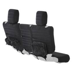 Smittybilt - Smittybilt 56646501 GEAR Custom Rear Seat Cover Black for Jeep Wrangler JK 4DR - Image 2