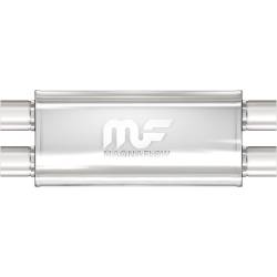 MagnaFlow 14468 Stainless Muffler 2.5" Dual/Dual 5x8x18 Body