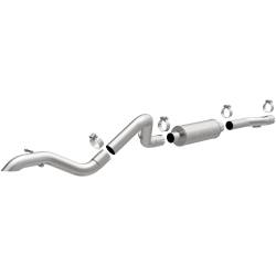 MagnaFlow Exhaust Products - MagnaFlow 15238 Rock Crawler Series Stainless Cat-Back System for 07-11 Wrangler - Image 1