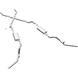 MagnaFlow Exhaust Products - MagnaFlow 16643 Street Series Stainless Crossmember-Back System for Chevrolet - Image 2