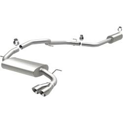 MagnaFlow 15072 Street Series Stainless Cat-Back System for 12-18 Ford Focus