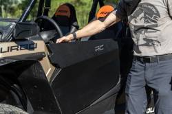 Rough Country Suspension Systems - Rough Country Rear Aluminum Half Doors Black for Polaris RZR XP 4 1000 93121 - Image 3