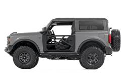 Rough Country Suspension Systems - Rough Country Front Steel Tube Doors Black 21-24 Bronco 2DR 10659 - Image 3