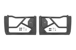 Rough Country Suspension Systems - Rough Country Front Steel Tube Doors Black 21-24 Bronco 2DR 10659 - Image 5