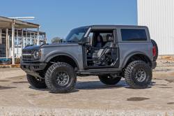 Rough Country Suspension Systems - Rough Country Front Steel Tube Doors Black 21-24 Bronco 2DR 10659 - Image 6