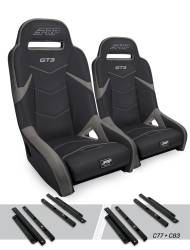 PRP - PRP A7301-PORXP-C83-203 GT3 Suspension Seats for Polaris RZR S 900/TrailXP 1000 - Image 1