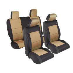 Smittybilt - Smittybilt 471525 Neoprene Seat Cover Set Tan for 13-18 Jeep Wrangler JK 2DR - Image 1