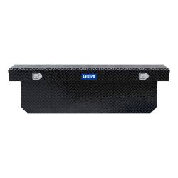 UWS - UWS TBSD-72-A-BLK Gloss Black Aluminum 72" Deep Angled Crossover Truck Tool Box - Image 2