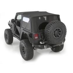 Smittybilt - Smittybilt 9075235 Replacement Soft Top Black Diamond for 10-18 Jeep Wrangler JK - Image 2