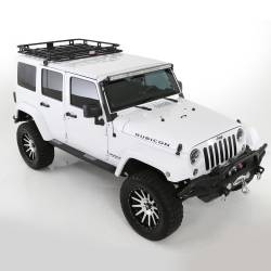 Smittybilt - Smittybilt 45454 Defender Roof Rack for 07-18 Jeep Wrangler JK 4DR - Image 3