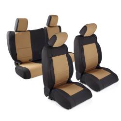 Smittybilt - Smittybilt 471625 Neoprene Seat Cover Tan for 13-18 Jeep Wrangler JK - Image 1
