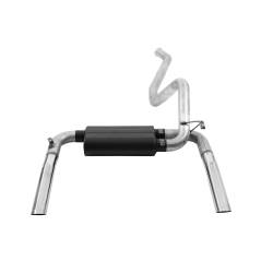Flowmaster - Flowmaster 17233 American Thunder Cat-Back Exhaust System Aluminized - Image 2