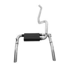 Flowmaster - Flowmaster 17233 American Thunder Cat-Back Exhaust System Aluminized - Image 4