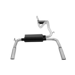 Flowmaster - Flowmaster 17358 American Thunder Cat-Back Exhaust System Aluminized - Image 2