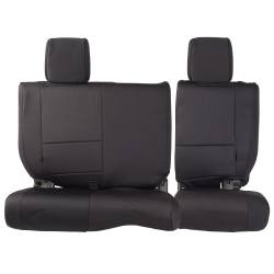 Smittybilt - Smittybilt 471801 Neoprene Seat Cover Black for Jeep Wrangler JK - Image 4