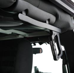 Smittybilt - Smittybilt 76932 Aluminum Rear Grab Handles for 07-18 Jeep Wrangler JK - Image 3