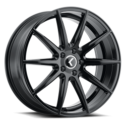 Kraze - Kraze 183 Spectra 22x8.5 5x4.5/120 38mm Gloss Black KR183-22804GB38 - Image 1