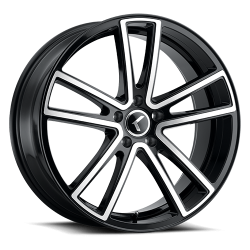 Kraze - Kraze 183 Spectra 20x8.5 5x110/5.0 38mm Gloss Black KR183-2860GB38 - Image 1