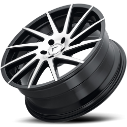 Kraze - Kraze 183 Spectra 18x8 5x115/120 40mm Black/Machined KR183-8818BM40 - Image 2