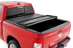 Rough Country Suspension Systems - Rough Country Soft Tri-Fold Tonneau Cover for 19-24 Ram 1500 5.7' 41307550 - Image 159