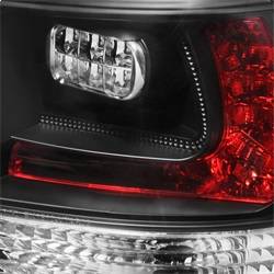 Spyder Auto - Spyder Auto 5042699 Black/Clear LED Taillights - Image 2