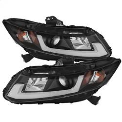 Spyder Auto - Spyder Auto 5076519 Projector Headlights for 12-14 Honda Civic - Image 1