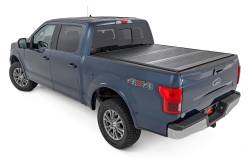 Rough Country Suspension Systems - Rough Country Lo-Pro Hard Folding Tonneau Cover 21-24 Ford F150 5.5' 47221550B - Image 2