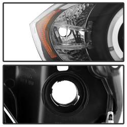 Spyder Auto - Spyder Auto 5009005 Black/Clear LED Halo Projector Headlights - Image 5